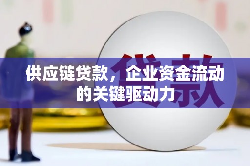 员山供应链贷款，企业资金流动的关键驱动力