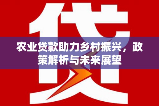 员山农业贷款助力乡村振兴，政策解析与未来展望