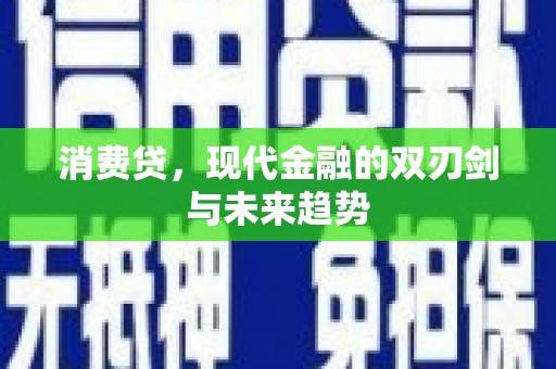 员山消费贷，现代金融的双刃剑与未来趋势