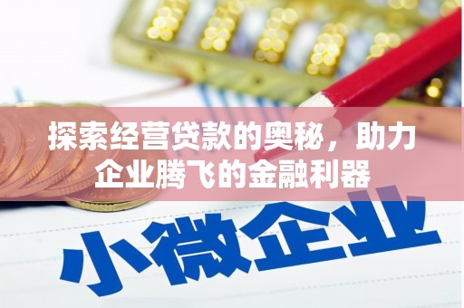 员山探索经营贷款的奥秘，助力企业腾飞的金融利器