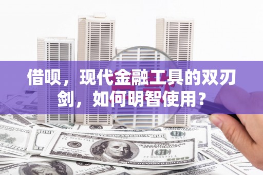 员山借呗，现代金融工具的双刃剑，如何明智使用？
