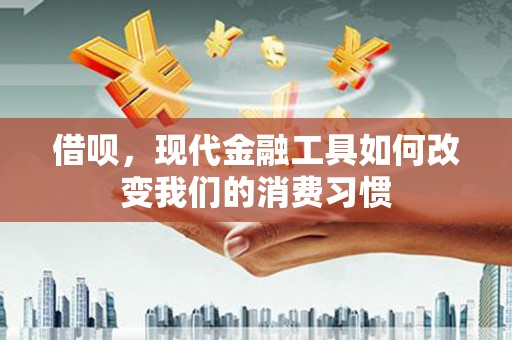 员山借呗，现代金融工具如何改变我们的消费习惯
