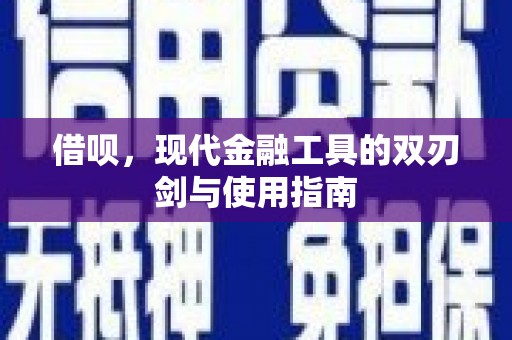 员山借呗，现代金融工具的双刃剑与使用指南