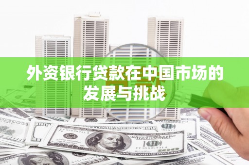 员山外资银行贷款在中国市场的发展与挑战