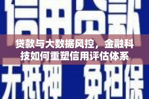 员山贷款与大数据风控，金融科技如何重塑信用评估体系