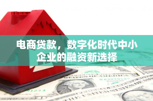 员山电商贷款，数字化时代中小企业的融资新选择