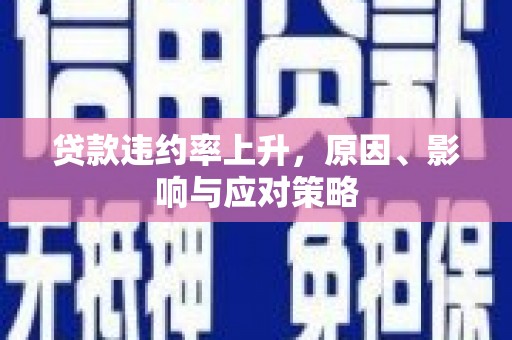 员山贷款违约率上升，原因、影响与应对策略