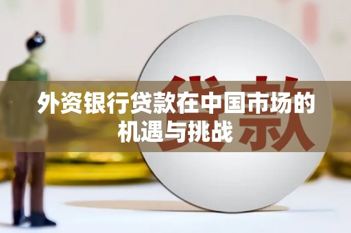员山外资银行贷款在中国市场的机遇与挑战