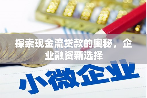 员山探索现金流贷款的奥秘，企业融资新选择