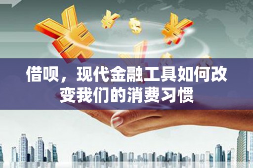 员山借呗，现代金融工具如何改变我们的消费习惯