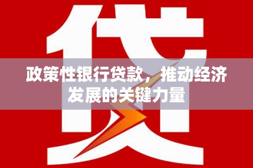 员山政策性银行贷款，推动经济发展的关键力量