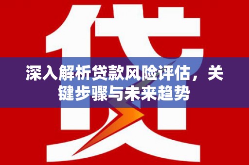 员山深入解析贷款风险评估，关键步骤与未来趋势