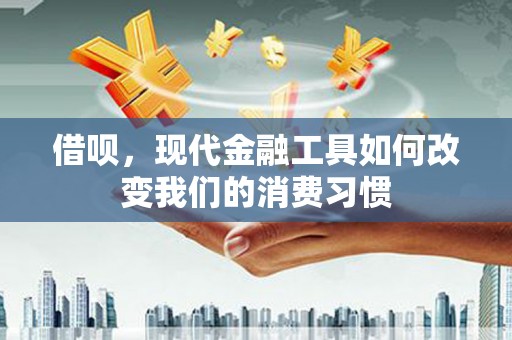 员山借呗，现代金融工具如何改变我们的消费习惯