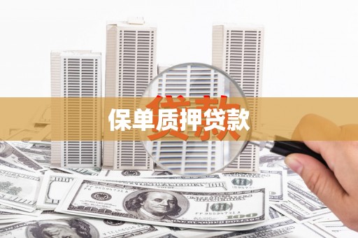 员山保单质押贷款