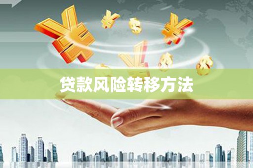 员山贷款风险转移方法