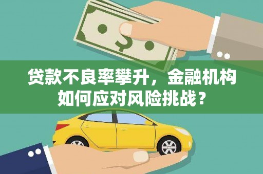 员山贷款不良率攀升，金融机构如何应对风险挑战？