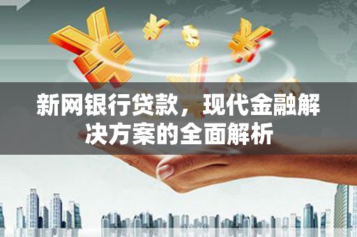 员山新网银行贷款，现代金融解决方案的全面解析