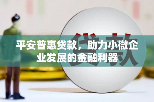 员山平安普惠贷款，助力小微企业发展的金融利器